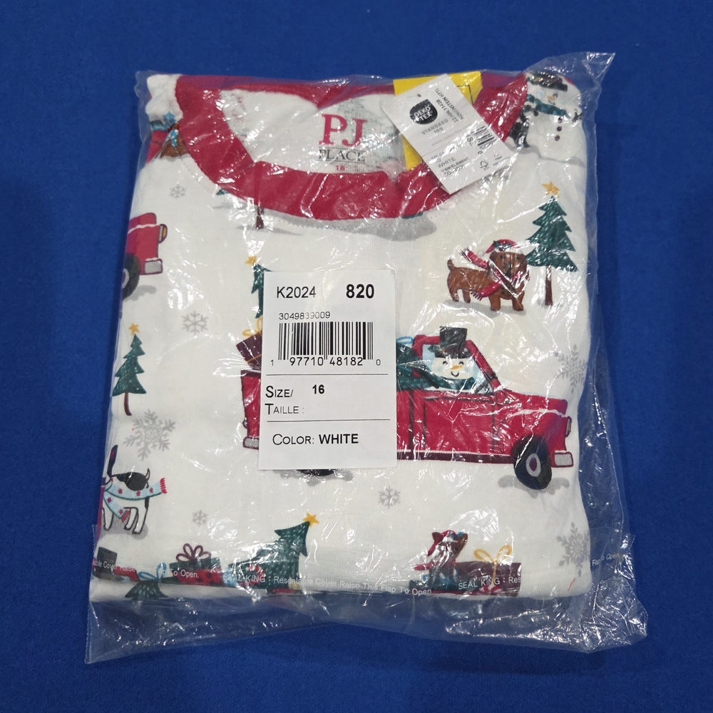 NWT The Children's Place Matching Family 2-piece Pajamas - Kids Size 16